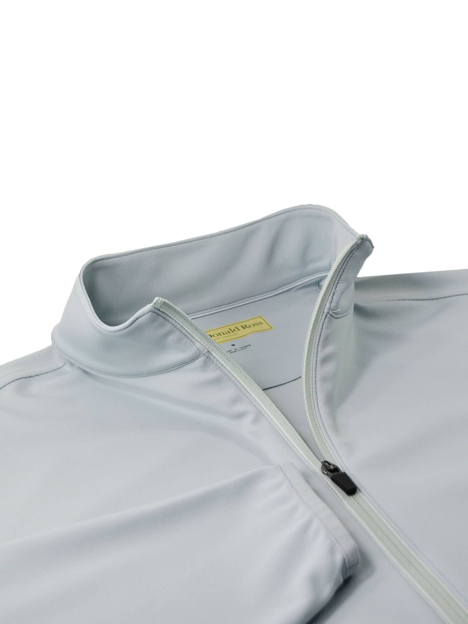 Donald Ross Mens Otto Long Sleeve Full Zip Jacket GRANITE Golf