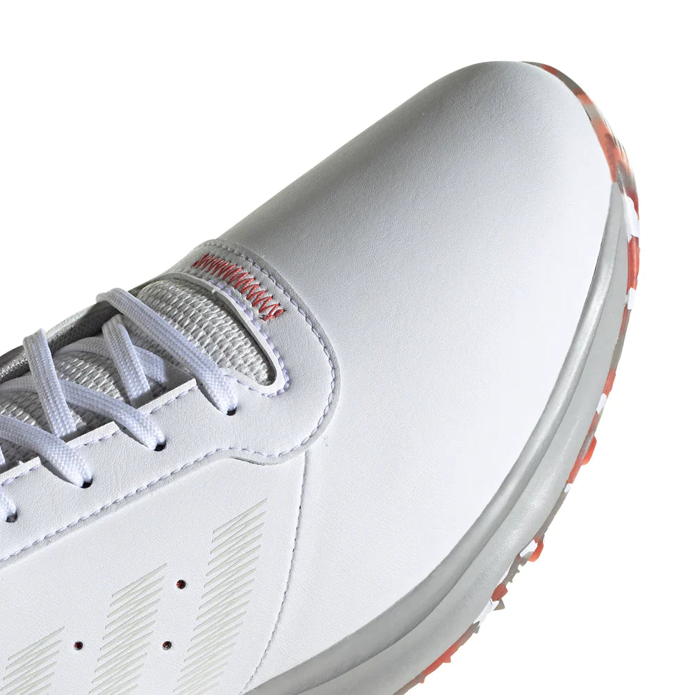 adidas Men s S2G Spikeless Golf Shoes WHITE GREY RED Golf Anything US