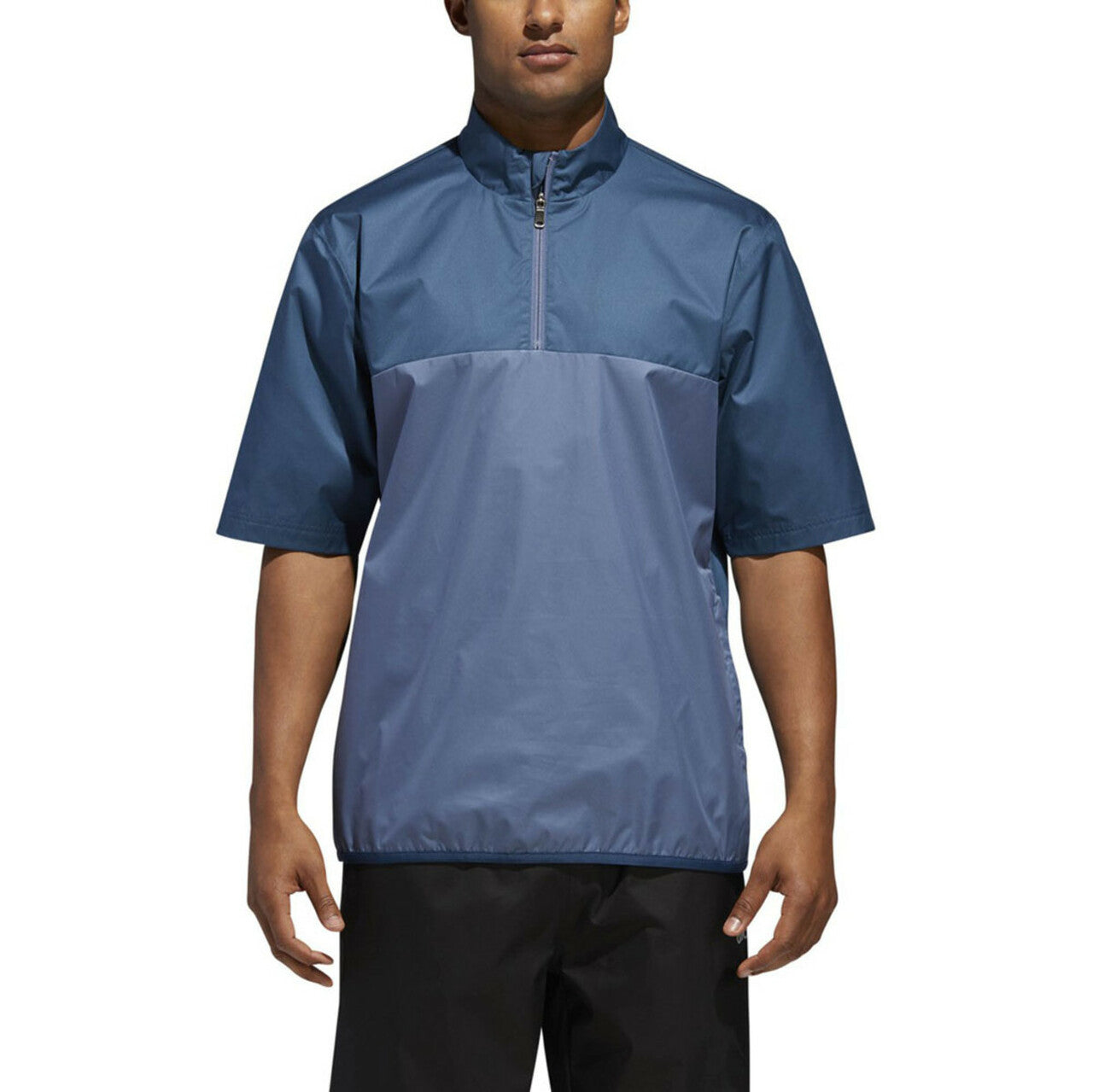 adidas Mens Packable Wind & Water Half Sleeve - SUB BLUE – Golf