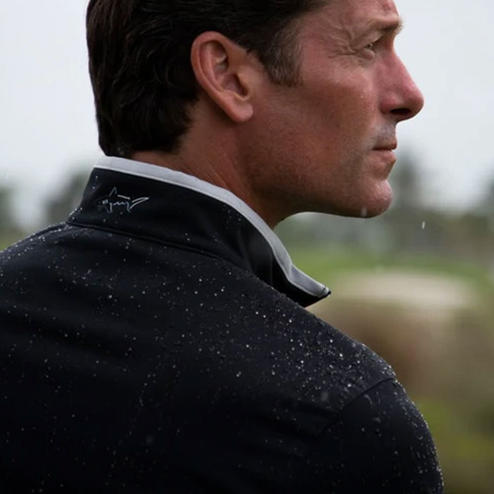 グローリー:ジャパン・ツアー・エディション Greg Norman Mens Cabot Soft Shell Waterproof Full Zip Jacket