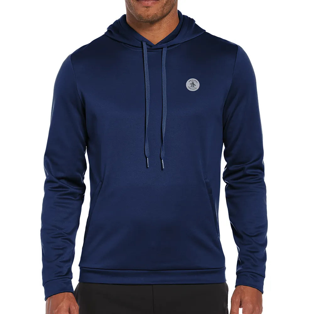 Original Penguin Mens Golf Performance Hoodie Pullover - BLACK IRIS ...